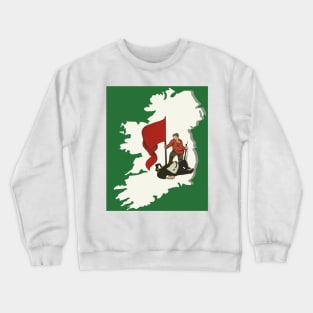 Socialist Ireland Design Crewneck Sweatshirt